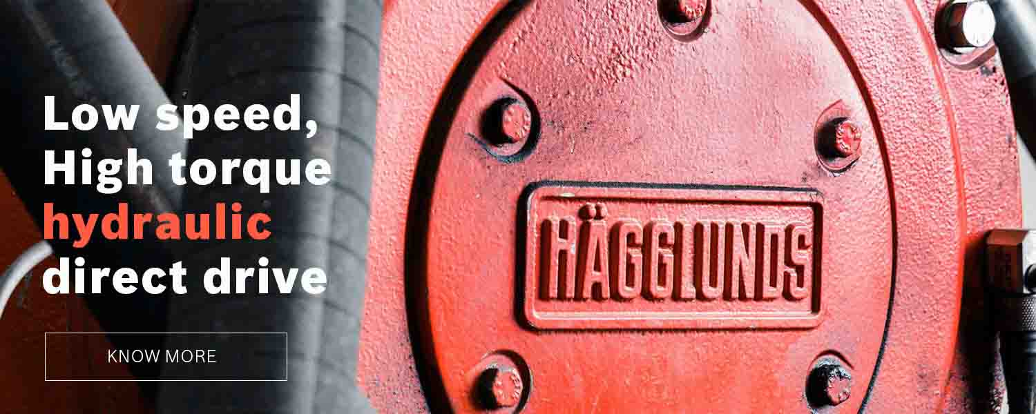 Hagglunds Philippines hydraulic direct drives from Silgen
